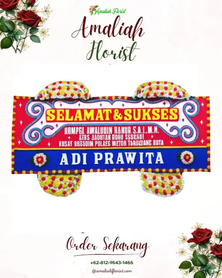 Papan Bunga Ucapan Selamat Bendan Ngisor