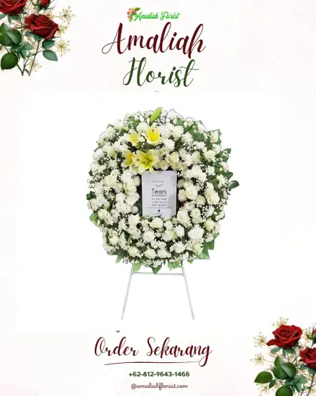 Krans Bunga Duka Bendan Ngisor